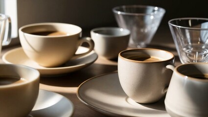 xícaras de café