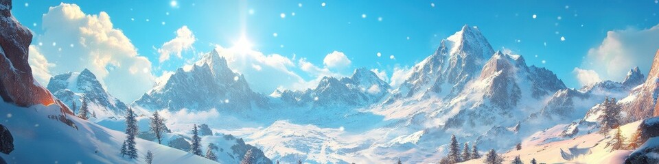 A dramatic coastline with cliffs overlooking the ocean, waves crashing below, with empty space above for text or logo.