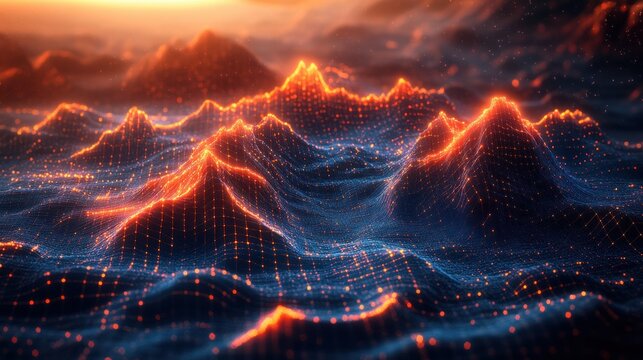 Digital Map Analysis of War Terrain Strategy with Drone Surveillance and Radar Detection in Icy Landscape