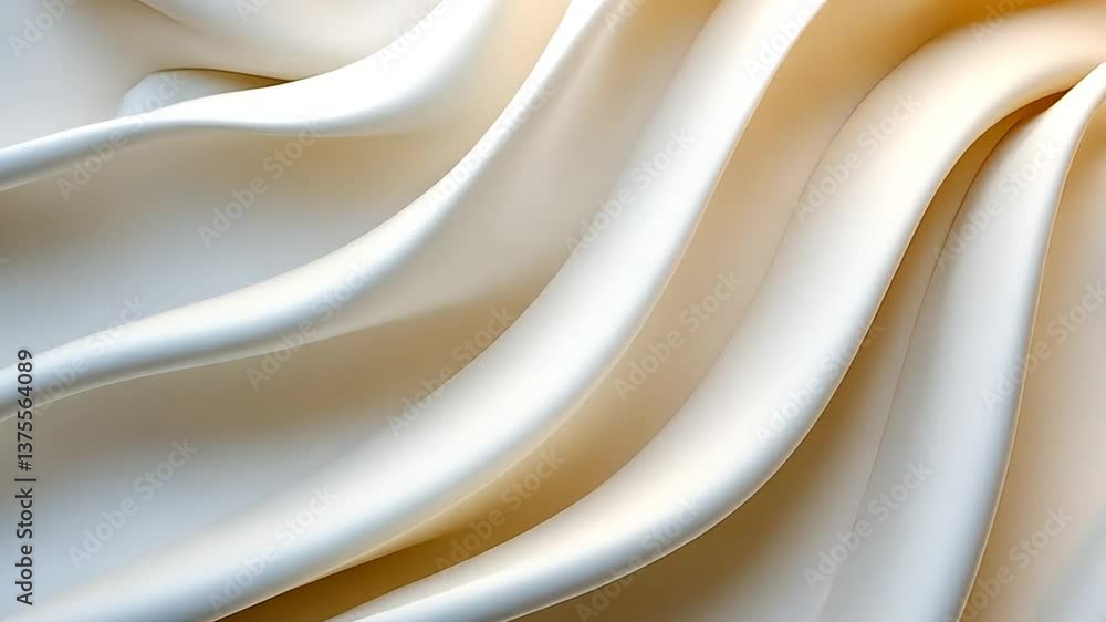 Poster elegant fluid waves gentle movement subtle light playful dynamic smooth backdrop video
