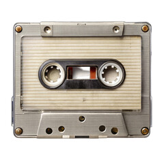 Obraz premium audio cassette isolated on white 