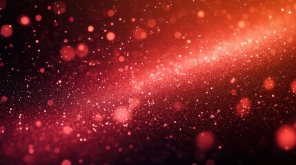 luxury red cosmic glowing particles abstract background for holiday celebration festive season