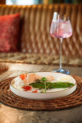 A delicate and delicious fish dish