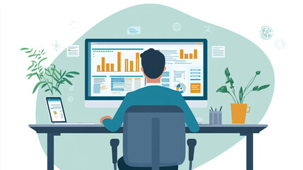 Employers use AI-driven analytics to track productivity in remote work environments.