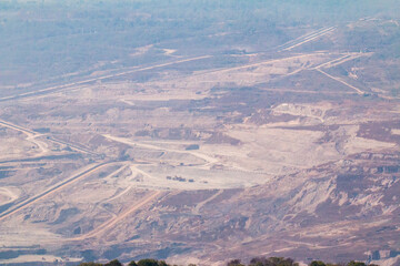 aerial view of mountains