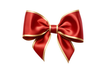 red ribbon bow