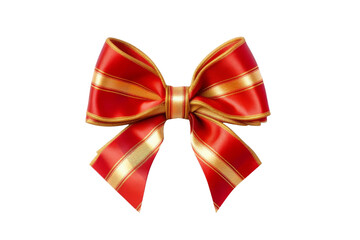 red ribbon bow