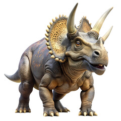 Fototapeta premium Majestic Triceratops: Dinosaur Image