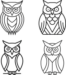 set of owls