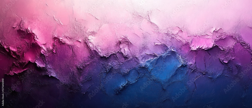 Poster abstract blue violet gradient textured background with rough surface and calming atmosphere