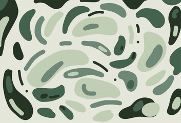 doodle art green illustration,pattren,seamless	
