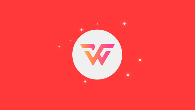 Simple Flat Shapes Horizontal Logo Reveal 211