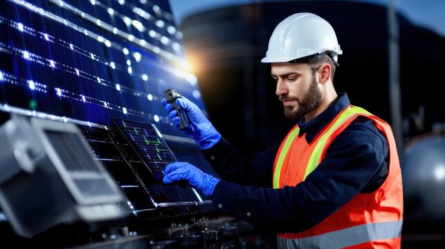 A Steel Industry Engineer Managing A Large-Scale Production Facility.