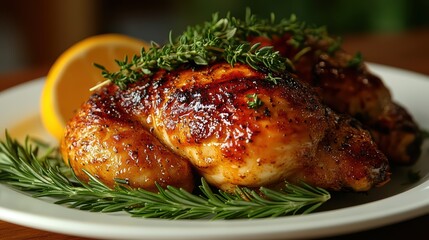 roasted chicken with rosemary