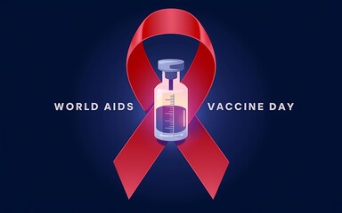 World AIDS Vaccine Day Banner -  Awareness  Social Media Poster 