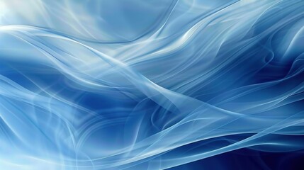 Naklejka premium A calming abstract design in varying shades of blue.