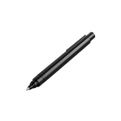 Sleek Black Pen on  - Minimalist Office Stationery