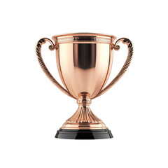 Elegant Copper Trophy on 
