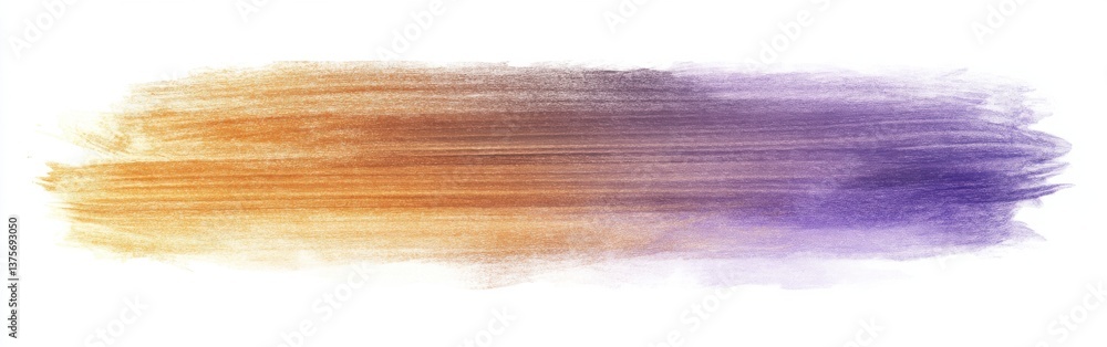 Poster elegant pencil strokes gradient with translucent effects in blended amber, brown and violet shades, 