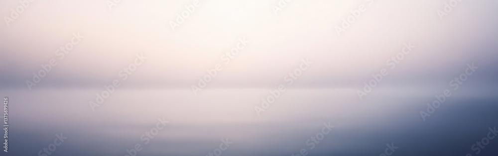 Poster Abstract muted lavender and gray mist gently fading, creating a serene and atmospheric backdrop