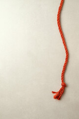 Artistry of natural jute rope for shibari in a minimalist setting