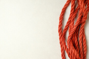 Jute rope celebrating the art of Japanese bondage and shibari
