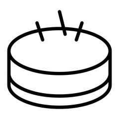 Crowd Cheering Icon Line