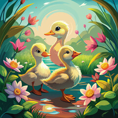 Obraz premium an-image-of-a-elegant-oil-painting-capture-a-shows(1).eps