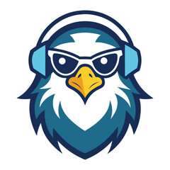 american bald eagle vector illustration