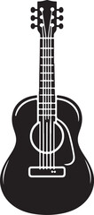 Obraz premium guitar vector illustration
