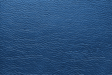 Glossy structure of genuine leather, natural skin surface with embossing pattern. Artifical blue...