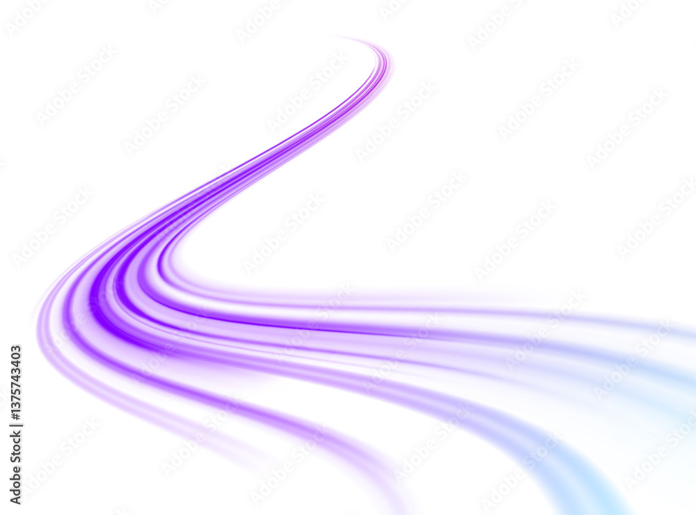 Poster png futuristic technological style. png abstract background with speed lines. neon color rays vector