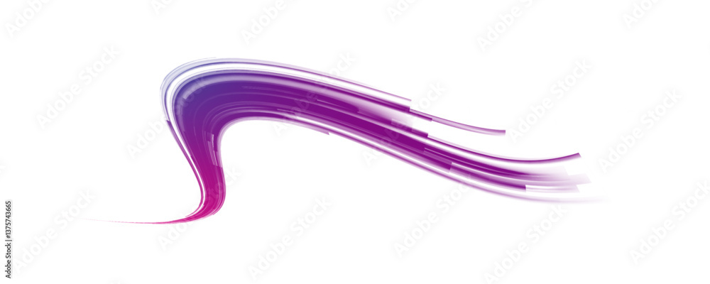 Wall mural png futuristic technological style. png abstract background with speed lines. neon color rays vector