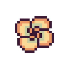 Fototapeta premium flower retro pretty pixel art