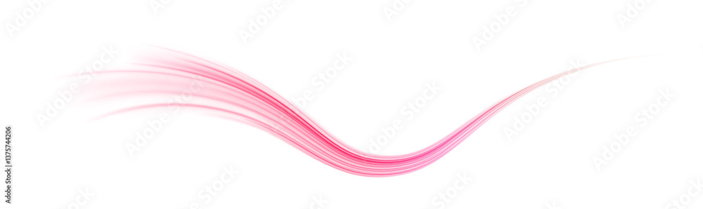 Wall mural png futuristic technological style. png abstract background with speed lines. neon color rays vector