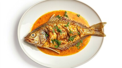 Savoring seychellois kari koko fish curry seychelles food photography culinary delight close-up view