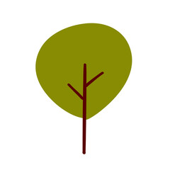 Cute tree cartoon