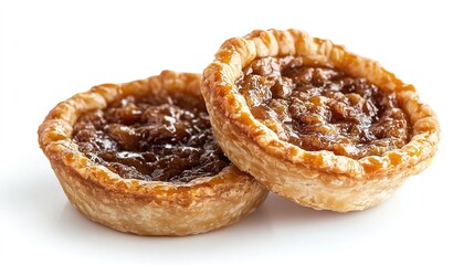 Delicious butter tarts a canadian pastry delight kitchen food photography cozy setting overhead view culinary tradition