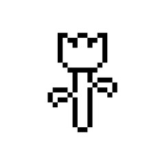 flower retro pretty pixel art