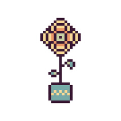 flower retro pretty pixel art