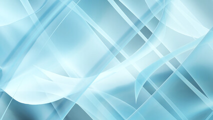 Obraz premium Abstract Blue Background With Curvy Lines