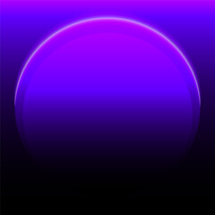 Abstract gradient background, round shape, vector illustration.