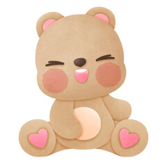 teddy bear with heart