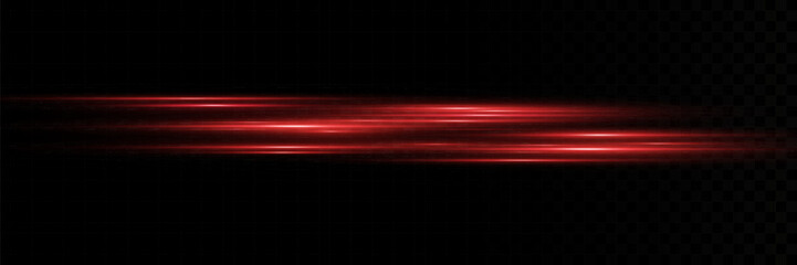 Glowing Speed ​​Traces. Red Speed. Electric Horizon. Neon Speed ​​Flow.