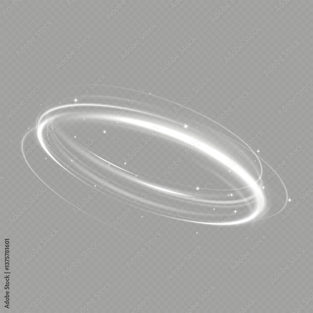 Poster Light white Twirl.Vector eps 10	