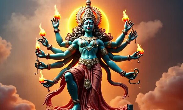 Maa Durga, Divine Hindu Goddess