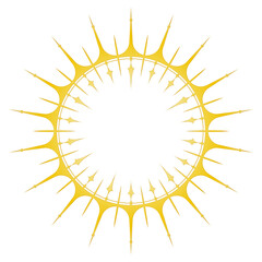 光輝く光の輪No.56