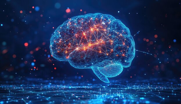 Neural network structure of a brain