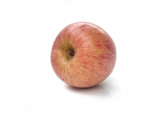 Fresh apple fruit isolated on white background 