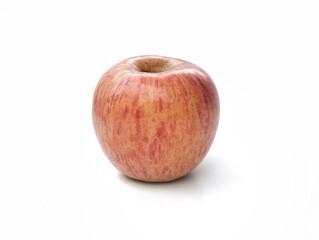 Fresh apple fruit isolated on white background 